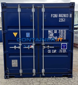 Container vận chuyển ISO 20ft mới | chứng nhận CSC | thép corten | Italy Stock RAL 5013 - Product Image 4