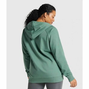 Nouveau Sweat à Capuche Long Oversize Col Roulé Style Vintage Streetwear Lavage Vieilli Femme Polaire 3D Gaufré 100% Coton - Product Image 6