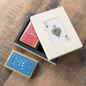 Caja de Regalo de Cartas de Póquer Personalizadas, Ideas de Regalos Únicos, Caja de Juego para Picnic, Bar, Fiesta, Precio de Fábrica - Product Image 1