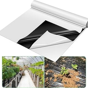 <span class=keywords><strong>Film</strong></span> réfléchissant Poly <span class=keywords><strong>Panda</strong></span> <span class=keywords><strong>Film</strong></span> serre de bâches en plastique pour la tomate - Product Image 1