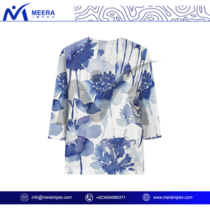 เสื้อยืดผ้าฝ้ายออร์แกนิกสำหรับผู้หญิงเป็นมิตรกับสิ่งแวดล้อมและนุ่มใส่สบายพิมพ์ลายเป็นมิตรกับสิ่งแวดล้อมสำหรับฤดูร้อน - Product Image 3