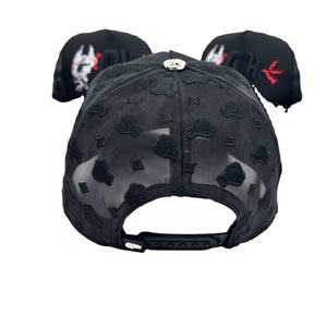 Gorra de malla de camionero de 5 paneles de alta calidad con logotipo bordado 3D personalizado tela de rizo estilo Y2K para ciclismo al aire libre - Product Image 4