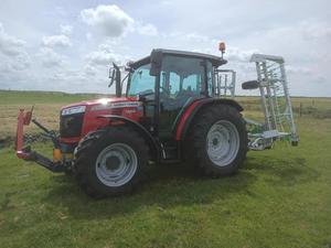 Factory Price Used Massey Ferguson 4719 Farm Tractor 42HP 4WD Red for Engine Wheel Gear Drive High Safety Level - Product Image 2