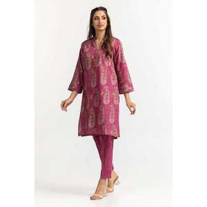 Conjunto de Camisa y Pantalón de Algodón Dobby con Estampado Digital Modelo IPS-24-12 - Product Image 3