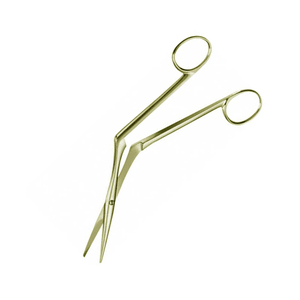 Instrumento médico Tijeras nasales Herramienta quirúrgica de precisión fina de acero inoxidable Tijeras nasales de acero inoxidable Borde de corte afilado - Product Image 6
