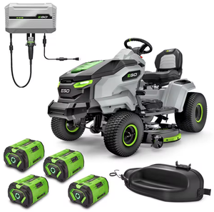 Kit de tondeuse à gazon autoportée à batterie Premium ORIGINAL 2025, portable POWER+ pour jardin jusqu'à 4 acres, propulsion arrière - Product Image 1