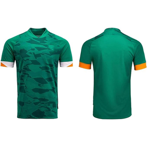 Uniformes de Fútbol Sublimados Personalizados de Alta Calidad en Verde Kelly y Blanco, Venta al por Mayor, Tallas para Adultos, Sublimación Completa - Product Image 2