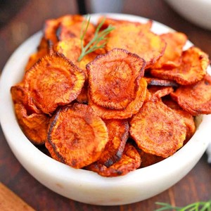 Tiras de zanahorias secas orgánicas, sabrosas patatas fritas de zanahoria en rodajas secas, suministro a granel con excelente sabor - Product Image 4