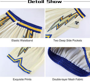 Personnalisé nouveau Design été hommes respirant basket-ball Sport Shorts pour hommes basket-ball séchage rapide rétro basket-ball Shorts 2025 - Product Image 4