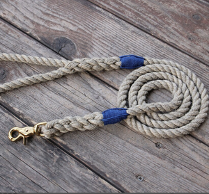 Rope Dog <b>Leash</b> | Dog <b>Leash</b> | Cotton Rope <b>Leash</b> Accessory Customized Colored Cotton Rope Handmade Dog <b>Leash</b> <b>Pet</b> <b>Leash</b> Set - Product Image 1