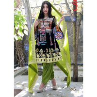Meilleure vente de haute qualité Afghan Kuchi Vintage vêtements pour femmes robe tribale afghane avec broderie en dentelle pour adultes