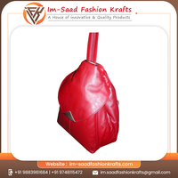 Tas Ransel Wanita Kulit Merah Ukuran Kompak dengan Tali Pengikat yang Dapat Disesuaikan, Penutup Ritsleting, Tas Kasual untuk Perjalanan, Sekolah, dan Penggunaan Sehari-hari