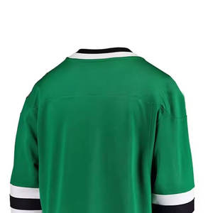 Mejor Venta de precio de fábrica Jersey de hockey sobre hielo suave al tacto a granel Jersey de hockey sobre hielo para ropa de adultos - Product Image 6
