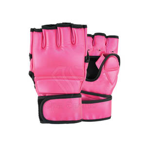 Guantes de cuero de medio dedo para gimnasio, entrenamiento físico, protección UV ligera ecológica, incluye levantamiento de pesas protector - Product Image 1