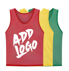 Equipo de fútbol, Baberos de scrimmage, chaleco de malla transpirable, pinnies de entrenamiento para jóvenes, gimnasio, práctica, entrenamiento, camiseta de fútbol - Product Image 2