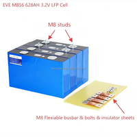 Cellules de batterie LiFePO4 EVE 2026 Grade A MB56 628Ah LF560K 560Ah MB31 330Ah 314Ah 3.2V pour pack de stockage d'énergie solaire 32kW 64kW