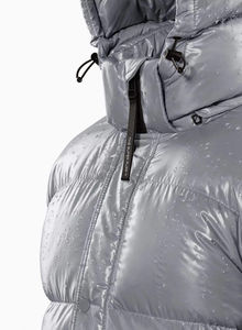 Vente en gros 2024 Veste bouffante grise de luxe décontractée pour femmes Manteau d'hiver chaud à col montant de qualité supérieure à prix réduit - Product Image 5