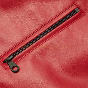 Veste en cuir pour homme de haute qualité, col montant, imperméable, coupe-vent, à capuche, décontractée, pour l'hiver, couleurs/logo personnalisables - Product Image 6