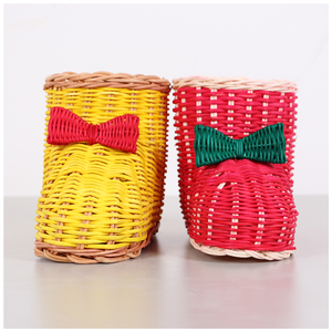 รองเท้าหวายสานทำด้วยมือของเล่นคริสต์มาสจากเวียดนามอุปกรณ์ตกแต่งคริสต์มาสสินค้าใหม่ - Product Image 1