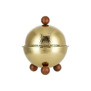 Hotel Supplies Food Warmer Metal Casseroles <b>Kitchenware</b> Cooking Accessory Manufacturer of Stainless Steel Hotpot Round Shape - Product Image 2