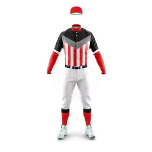 Uniforme de béisbol para hombre, ropa personalizada para jóvenes, uniforme deportivo cómodo para hombre, nuevo diseño liso - Product Image 2