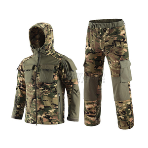 Ensemble d'uniformes utilitaires de style tactique pour vêtements de travail professionnels Tissu durable - Product Image 1