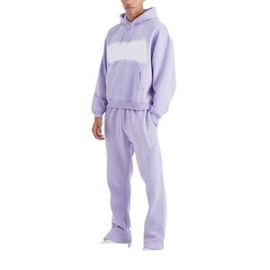 Pantalones apilados Sudaderas con capucha Conjuntos Unisex Calidad superior Chándal Bordado Jogging Traje - Product Image 1