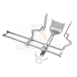 Retractor abdominal de Balfour de los instrumentos quirúrgicos con las cuchillas laterales sólidas instrumentos veterinarios por los instrumentos de Surgiright - Product Image 4
