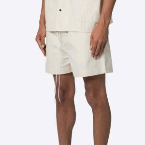 Pantalones cortos deportivos de malla para hombre de alta calidad, pantalones cortos de malla para gimnasio con cordón y cinta de diamantes - Product Image 3