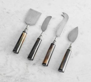Tableware Horn <b>Cheese</b> <b>Knife</b> Cutlery <b>Set</b> Wholesale Manufacturer Elegant Design Horn Cutlery <b>Set</b> Exporter From India - Product Image 2