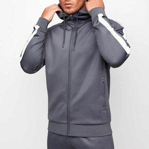 Chándal personalizado de corte regular para hombre, 100% de algodón, de secado rápido, transpirable, ligero, para correr, para invierno - Product Image 3