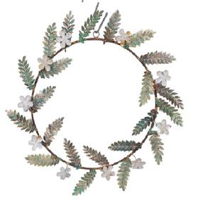 Guirnalda colorida Marcos modernos Decoración para el hogar Guirnalda de Navidad Adornada específicamente con hojas Guirnalda de Navidad para decoración del hogar - Product Image 3