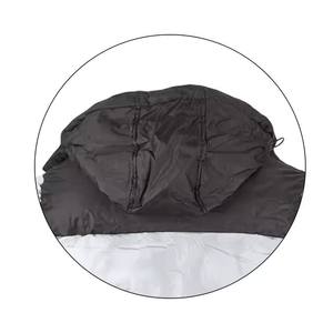 Chaqueta acolchada impermeable ultraligera personalizada para hombre, ropa de invierno de gran tamaño con cuello levantado y patrón de camuflaje - Product Image 5