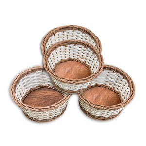 El producto más vendido, bellamente elaborado, 100% cestas de ratán vietnamitas naturales para almacenamiento de cocina - Product Image 1