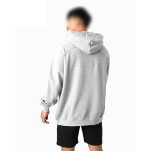 เสื้อฮู้ดดี้ผู้ชายพรีเมียมหรูหรา ปี 2025 ผ้าฝ้าย 100% ปักลาย โลโก้สั่งทำ ทรงโอเวอร์ไซส์ สไตล์วินเทจ ล้างสี ลายเรียบ - Product Image 2