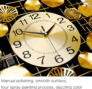 K Brass oodern etal uartz lock con bloqueo antiguo anillado Lock bloqueo edding ececprotection arty ececorativo todos los Clock Fo Hotel ecor - Product Image 4