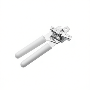 Abridor de Latas Pedrini Blanco 0048 820 con Abridor de Botellas, Herramienta de Cocina de Doble Función - Product Image 2