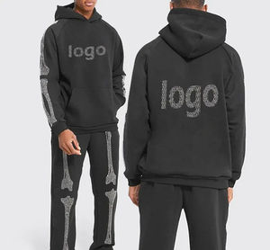 Nuevo Diseño Exclusivo 2026, Chándal Transpirable con Pedrería para Hombre, Informal de Invierno, Económico, a la Moda, Totalmente Personalizable - Product Image 1