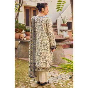 Conjunto de Traje de 3 Piezas Estampado para Mujer con Dupatta, Modelo CL-62117B - Product Image 1