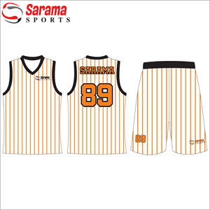 Uniforme de basket-ball en Jersey, nouveau Design, uniforme de basket-ball de Style Unique, uniforme de basket-ball réversible sublimé, 2022 - Product Image 1