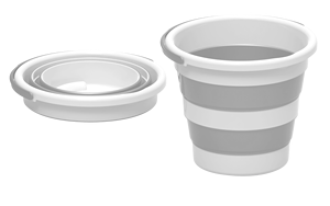 Afossa 12.8l (3.3gal) <span class=keywords><strong>Silicone</strong></span> Đóng Mở Xô Nhà Bếp Sử Dụng Có Thể Gập Lại Nước Container Cho Cắm Trại Xe Lưu Trữ Hộp Thùng - Product Image 6