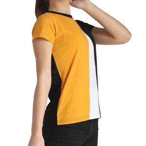 Precio al por mayor personalizado hecho mujeres camiseta último estilo único Casual Wear camiseta para las mujeres - Product Image 5