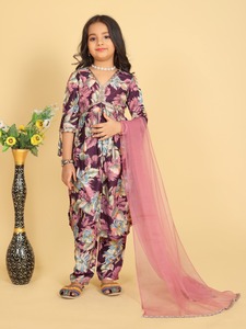 ชุดเสื้อผ้าฝ้ายตัดแบบ Aliya ชุดเสื้อผ้าพิมพ์ลายมาสลินล่าสุด - Product Image 4