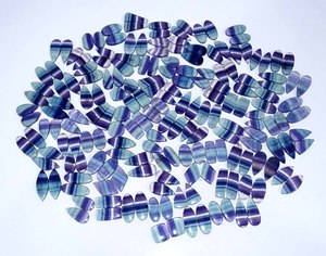 Piedra Preciosa de Cuarzo Natural de Excelente Calidad, Par de Cabujones Sueltos de 10-30 mm, Forma y Tamaño Personalizables para Joyería - Product Image 2