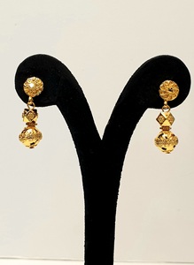 Conjuntos de Joyería Chapados en Oro de Dubái de Alta Costura de 24 Quilates para Mujer, Nuevo Diseño de Dijes de Cuatro Gramos - Product Image 2