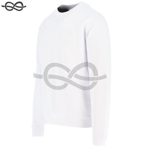 Track Top <b>Sweatshirt</b> Oem Color Cotton Crew Neck <b>Long</b> Sleeves Ribbed Trims Customize Factory <b>Sweatshirt</b> - Product Image 4