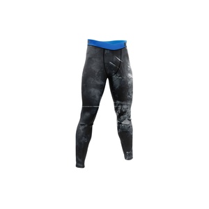 Vêtements de sport en polyester et spandex pour hommes collants de sport à séchage compressif et frais leggings de gymnastique et de course à pied - Product Image 1