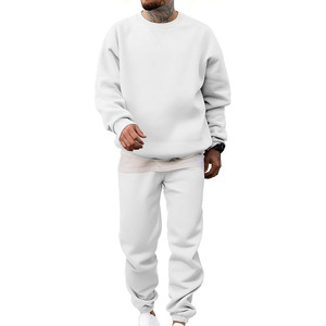 Ensemble de survêtement pour homme, coupe-vent, en molleton, ensemble de survêtement de sport, fermeture éclair, survêtement de couleur pour homme, téléchargé par Dress Sports - Product Image 1