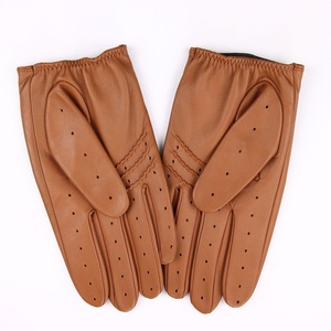 Gants de conduite imperméables de haute qualité pour femmes Gants d'hiver personnalisés en cuir véritable durable - Product Image 6