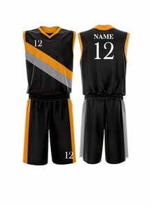 Último diseño personalizado bordado Logo Original baloncesto uniforme Jersey baloncesto conjuntos para hombres - Product Image 4